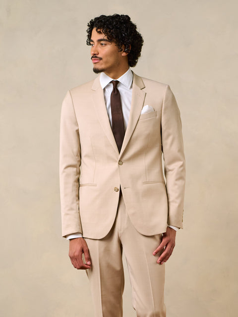 Beige Suit