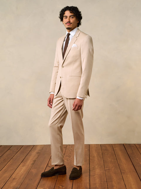 Beige Suit