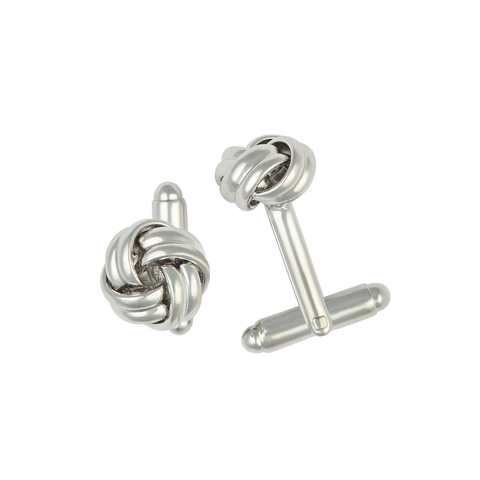 Silver Knot Cufflinks