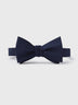 Navy Butterfly Bow Tie