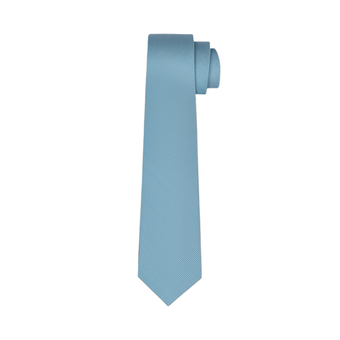 Moody Blue Solid Necktie