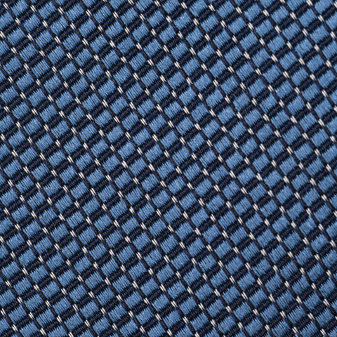 Steel Blue Textured Necktie