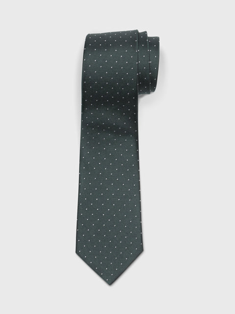 Juniper Pindot Necktie